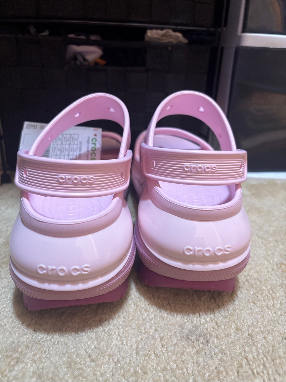 Crocs ' Mega Crush Platform Sandal - Pink - Picture 5 of 6